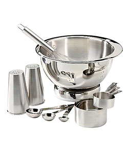 Mix and Measure 13-piece Stainless Steel Cookware Set