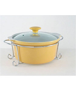 Mayfair and Jackson Round Porcelain Casserole Dish