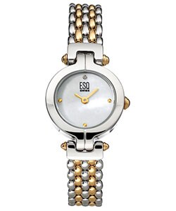 ESQ Hallie Ladies Two Tone Steel Quartz Watch