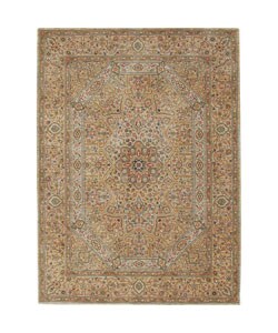 Machine-made Somerset Gold Rug (5'6 x 7'5)