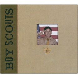 Postbound Boy Scouts Scrapbook Album
