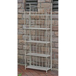 White-folding-bakers-rack White-folding-bakers-rack