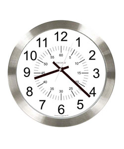 Metal Rim Clock (Set of 4)
