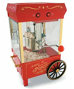 Red Nostalgia Popcorn Machine