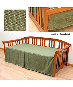 Olive Chenille Twin Daybed Slipcover