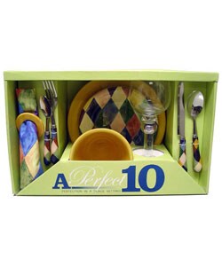 Tabletops Unlimited Perfect Ten 20-piece Table Set