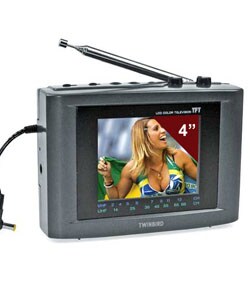 Twinbird 4-inch TFT Color LCD TV
