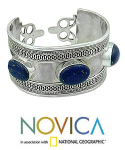 Lapis Lazuli 'Enigma' Bracelet (India)