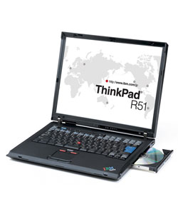 IBM R51 PM 1.6GHz with DVD (Refurbished)