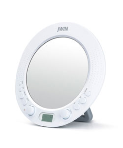 Jwin Splash-proof AM/ FM Radio with Alarm Clock