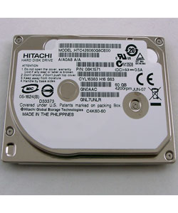 Hitachi Mini 60GB Hard Disk Drive
