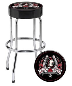Lucky 13 Garage Stool