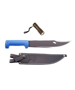 Condor Mountain Knife with Tactical Flashlight