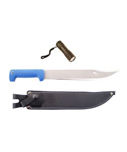 Condor Mountain Knife with Tactical Flashlight