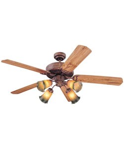 Lilies Bronze 52-inch Ceiling Fan