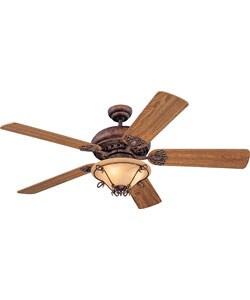 Scrolls Wrought Iron 52-inch Ceiling Fan
