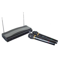 Naxa Professional Dual Wireless Microphone System