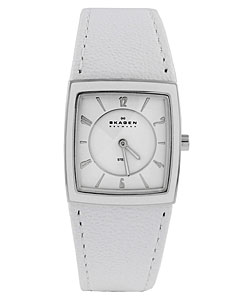 Skagen Women's Leather Strap Fashion Watch