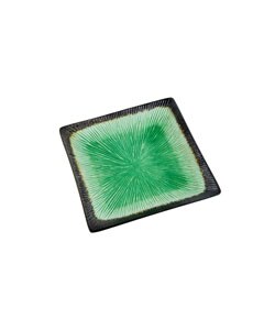 Kon Tiki Collection Green Appetizer Plate Set (Case of 4)
