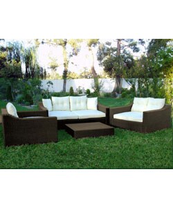 Lexington All-weather Aluminum Wicker Patio Set
