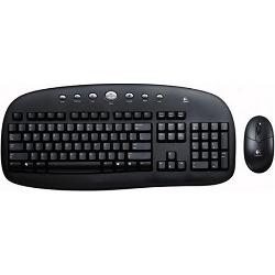 Logitech Cordless Desktop Keyboard Mouse PS2/USB (Refurbished)