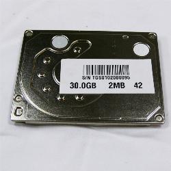 30GB ZIF White Label Minidrive 4200RPM 2MB (Refurbished)