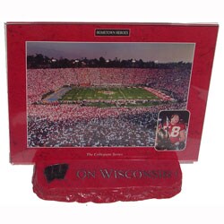 On Wisconsin Audio Desktop Collectible
