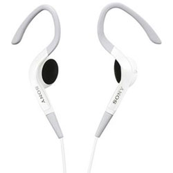 Sony Clip-on White Stereo Headphones