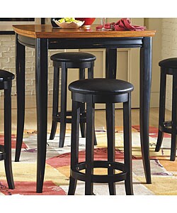 Newport Black/ Cherry Pub Table