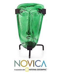 'Emerald Vision' Glass Mask  (Mexico)