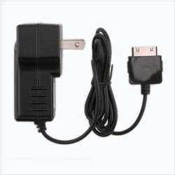 Black Travel Charger for Microsoft Zune