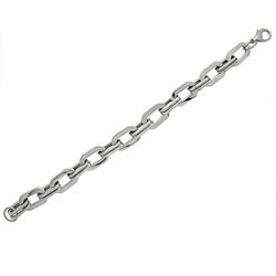 Stainless Steel Knife Edge Chain Bracelet