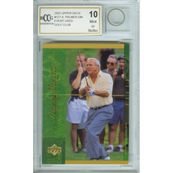 Arnold Palmer Mint 10 Card with Used 1 Wood