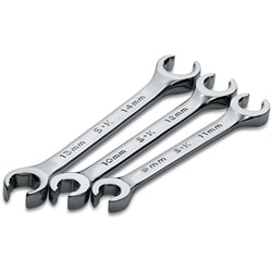 SK 3-piece Metric Flare Nut Wrench Set
