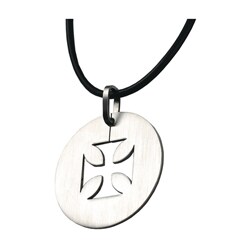 Stainless Steel Large Cross Necklace