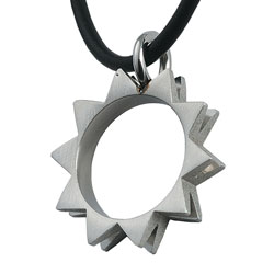 Stainless Steel Star Design Necklace