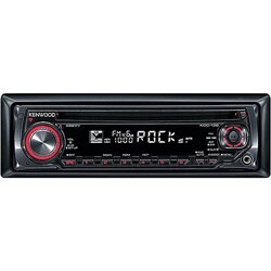 In-Dash CD Receiver with Front Aux Input