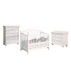 Emma Crib, Changing Table, and Chest/Dresser Set