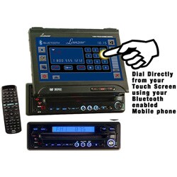 Lanzar In-Dash 7-inch Touch Screen DVD/CD Player