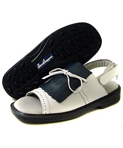 Sandbaggers Kiltie II Women's Navy Golf Shoes