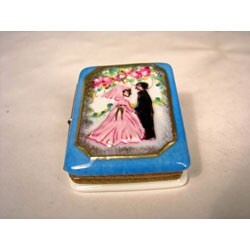 Limoges Wedding Invitation Keepsake Box