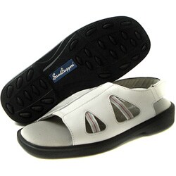 Sandbaggers Hugger II Women's White Golf Shoes