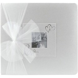 Postbound Silver Foil Stamped 12x12 Wedding Album