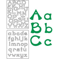 alphabet templates outline