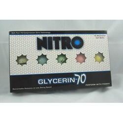 Nitro Glycerin Mulit-colored Golf Balls (45 Pk)