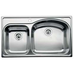 Blanco Stainless Steel Drop-in 1 3/4 Bowl Kitchen Sink