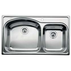Blanco Stainless Steel Drop-in 1 3/4 Bowl Kitchen Sink