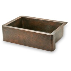 Copper Kitchen Apron Sink