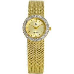 Jules Jurgensen Women's Crystal Bezel Watch