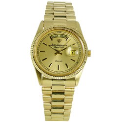 Jules Jurgensen Men's Elegant Sport Goldtone Watch